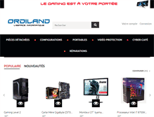 Tablet Screenshot of ordiland.com